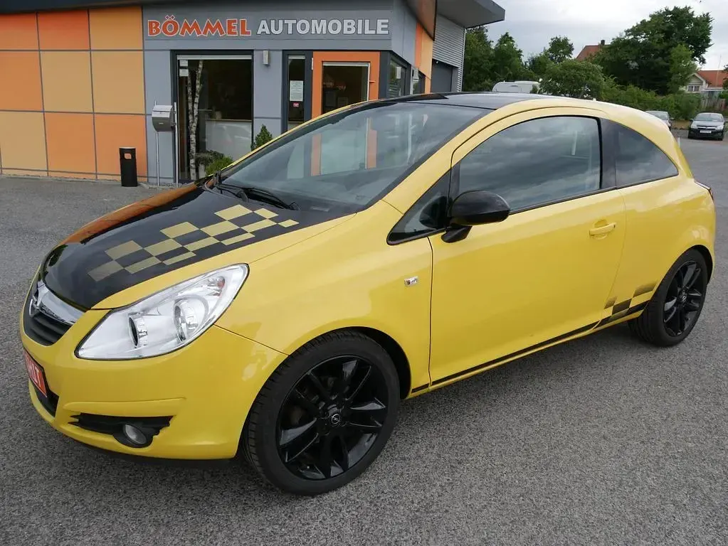 Gebraucht Opel Corsa 101 PS (74 kW) 2010 Gelb Kleinwagen