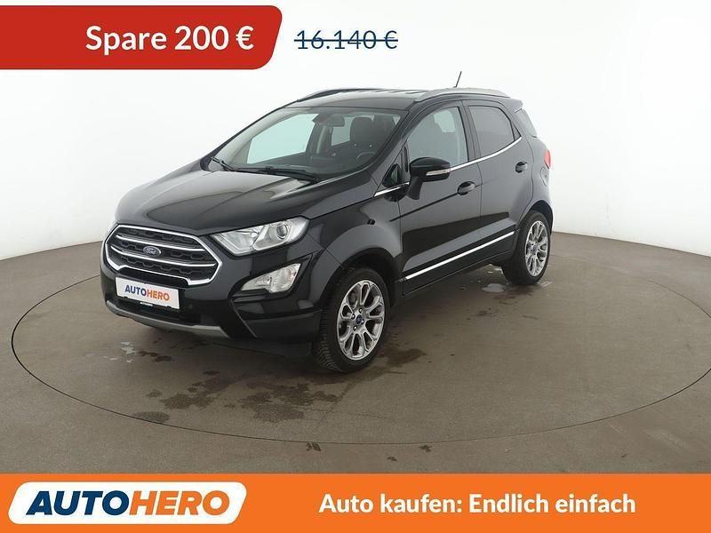 Gebraucht Ford Ecosport 125 PS (91 kW) 2019 Schwarz SUV