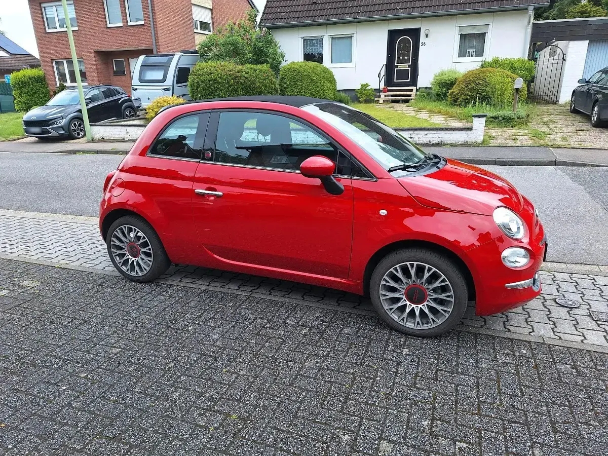 Gebraucht Fiat 500C 69 PS (50 kW) 2023 Rot Cabrio