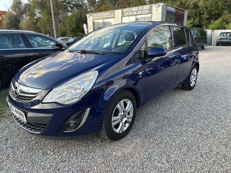 Blau Gebraucht 2011 Opel Corsa Satellite Kleinwagen | 4.990 € (Etwas zu teuer) - Bild 1/4