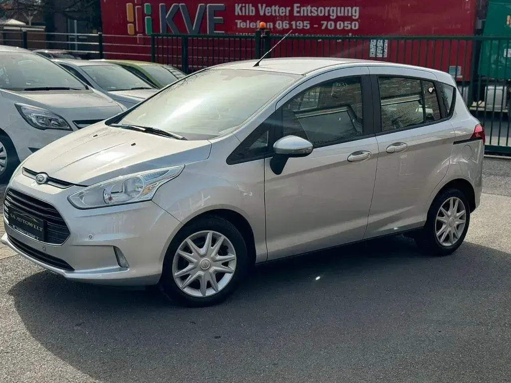 Gebraucht Ford B-MAX SYNC Edition 105 PS (77 kW) 2015 Silber Van / Kleinbus