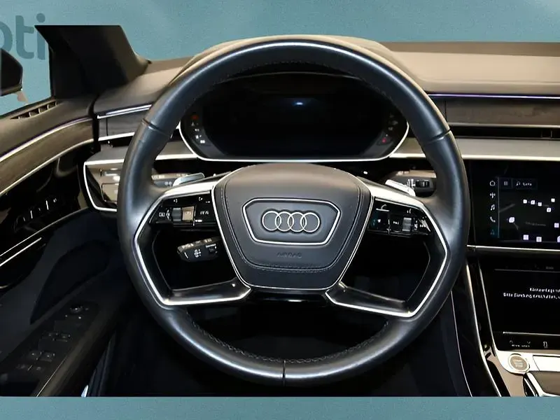 Second-hand Audi A8 340 CP (250 kW) 2022 Albastru Berlinǎ
