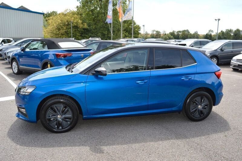 Gebraucht Skoda Fabia Selection 116 PS (85 kW) 2024 Blau Kleinwagen