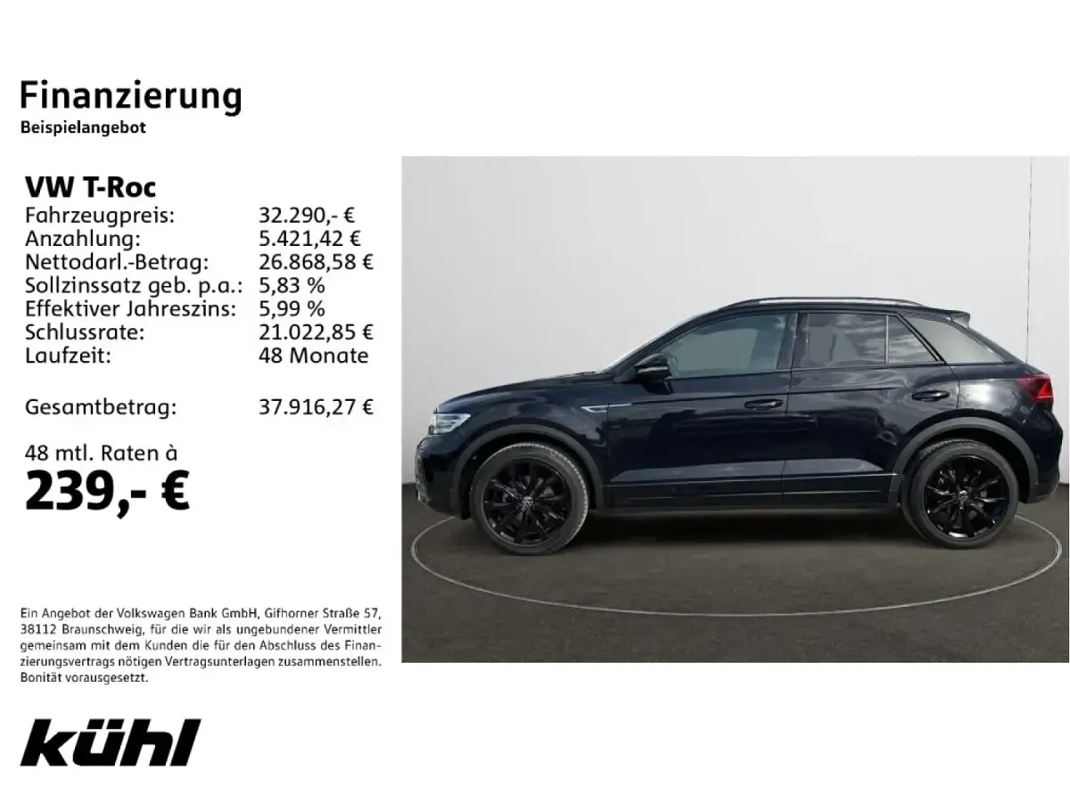 Gebraucht VW T-Roc Beats 150 PS (110 kW) 2024 SUV