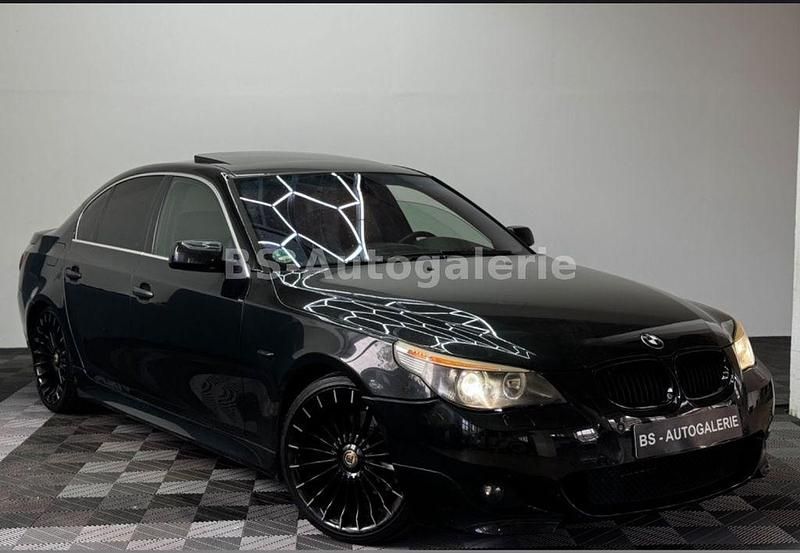 Schwarz Gebraucht 2006 BMW 523 M Sport Limousine | 6.299 € (Fairer Preis) - Bild 1/4