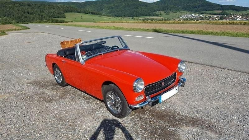 Second-hand MG Midget 57 CP (41 kW) 1972 Roșu Cabrio