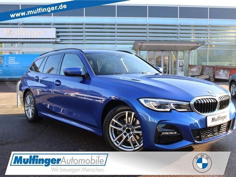 Portimao blau Gebraucht 2020 BMW 320 M Sport Kombi | 28.450 € (Guter Preis) - Bild 1/4