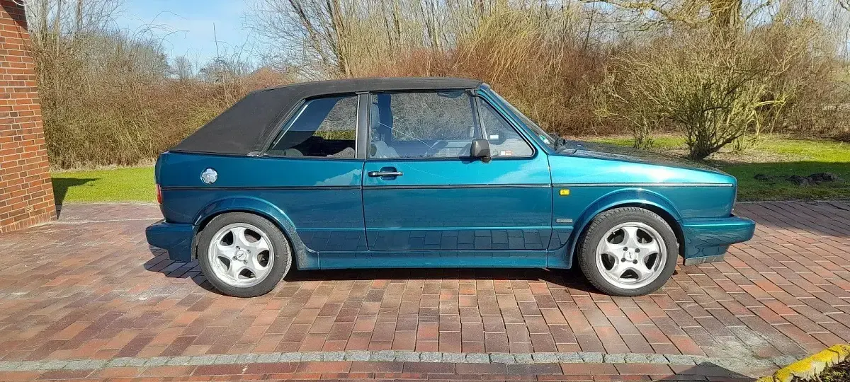 Gebraucht VW Golf Cabriolet 98 PS (72 kW) 1992 Grün Cabrio