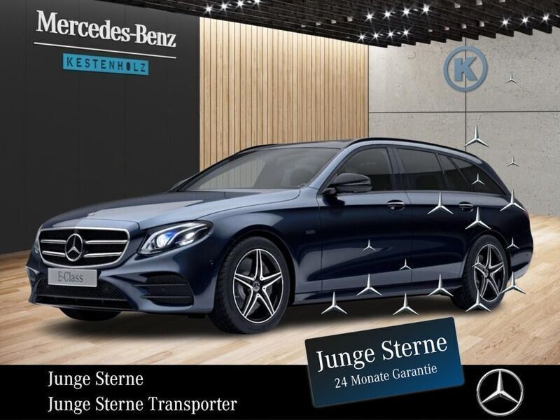 Blau Gebraucht 2020 Mercedes E300 AMG Limousine | 30.588 € (Guter Preis) - Bild 1/4