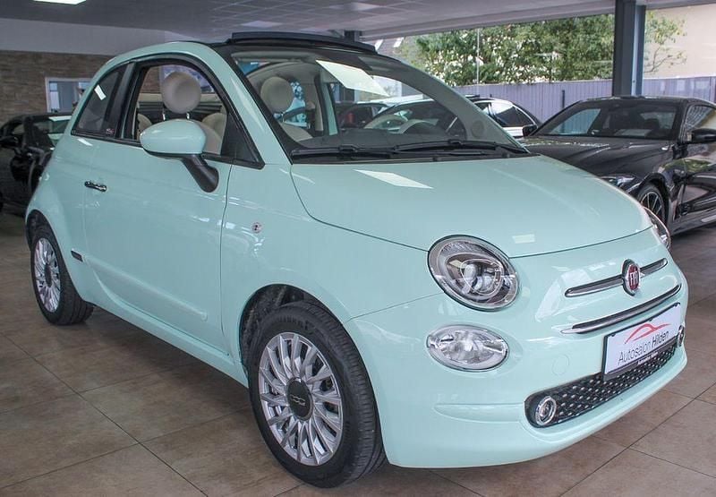 Grün Gebraucht 2021 Fiat 500C Cabrio | 14.999 € (Fairer Preis) - Bild 1/4