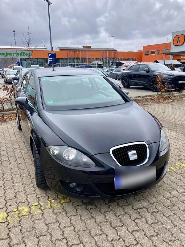 Gebraucht Seat Leon 125 PS (91 kW) 2009 Schwarz Kleinwagen