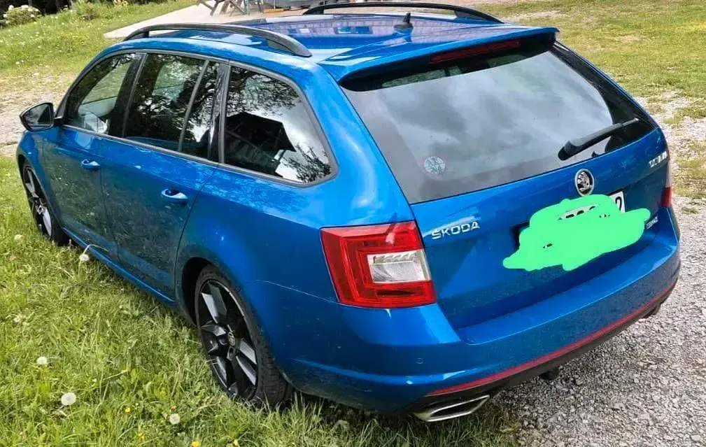 Gebraucht Skoda Octavia RS 183 PS (134 kW) 2016 Blau Kombi