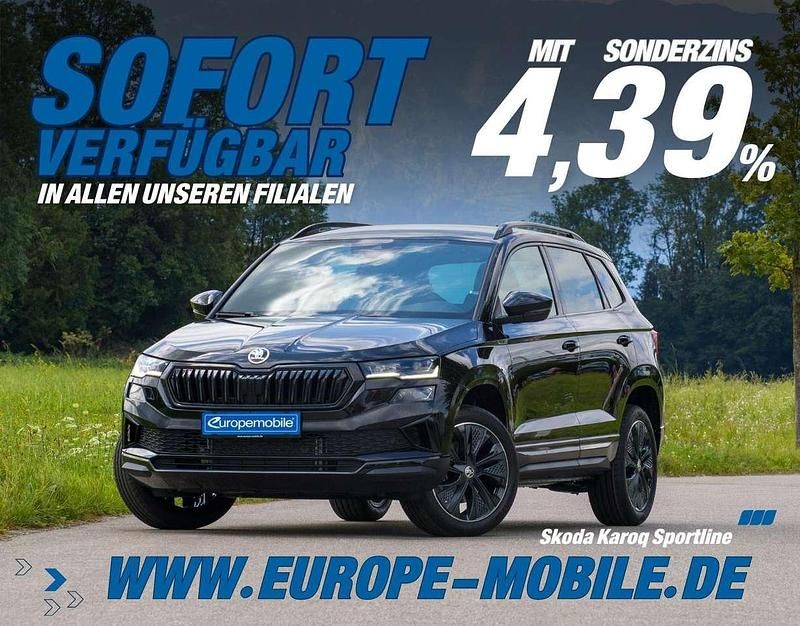 Blackmagic perleffekt Neu 2025 Skoda Karoq SportLine SUV | 35.495 € (Fairer Preis) - Bild 1/4
