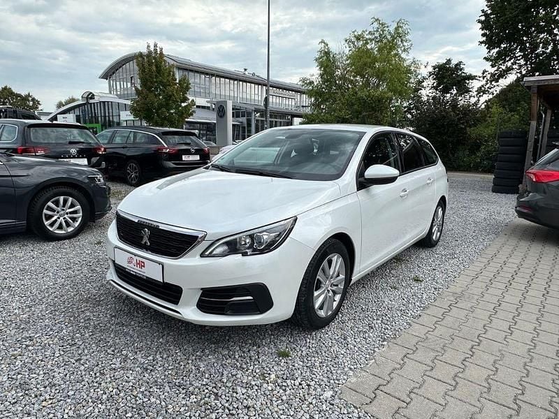 Blanc nacre weiss Gebraucht 2020 Peugeot 308 Active Kombi | 11.799 € (Fairer Preis) - Bild 1/4