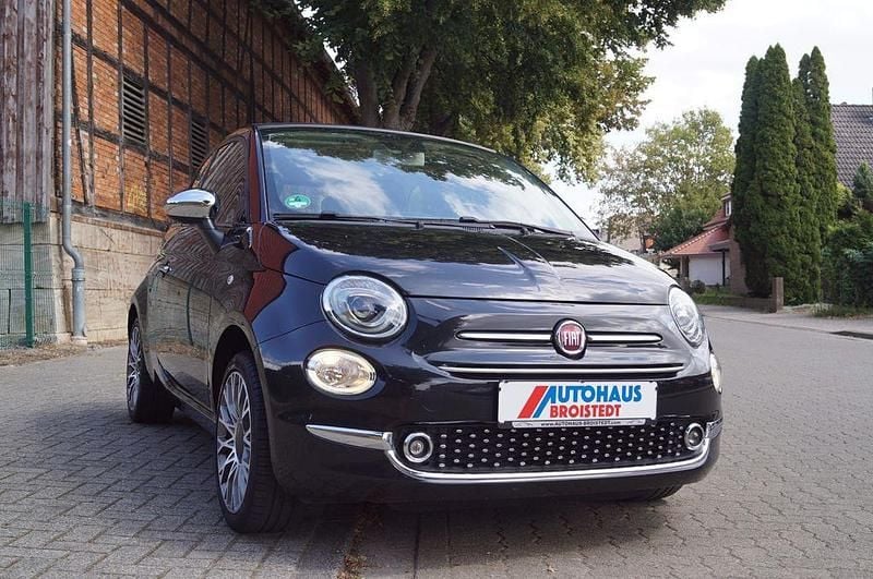 Schwarz Gebraucht 2018 Fiat 500 Mirror Cabrio | 9.900 € (Fairer Preis) - Bild 1/4