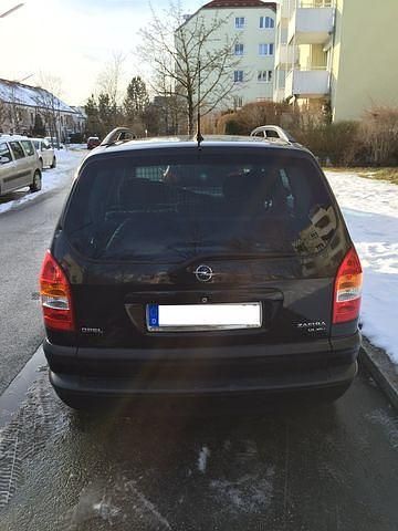 Gebraucht Opel Zafira Elegance 158 PS (116 kW) 1999 Schwarz Van / Kleinbus