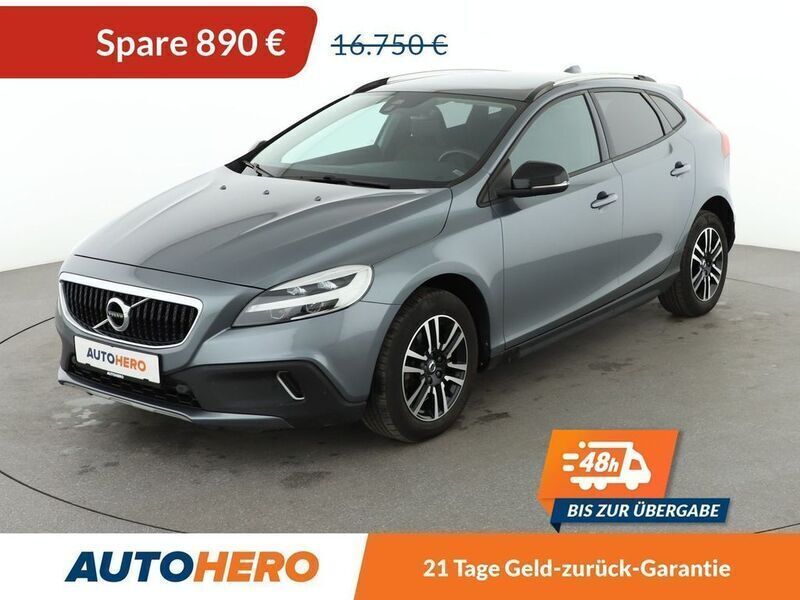 Grau Gebraucht 2018 Volvo V40 CC Plus Kombi | 15.860 € (Fairer Preis) - Bild 1/3