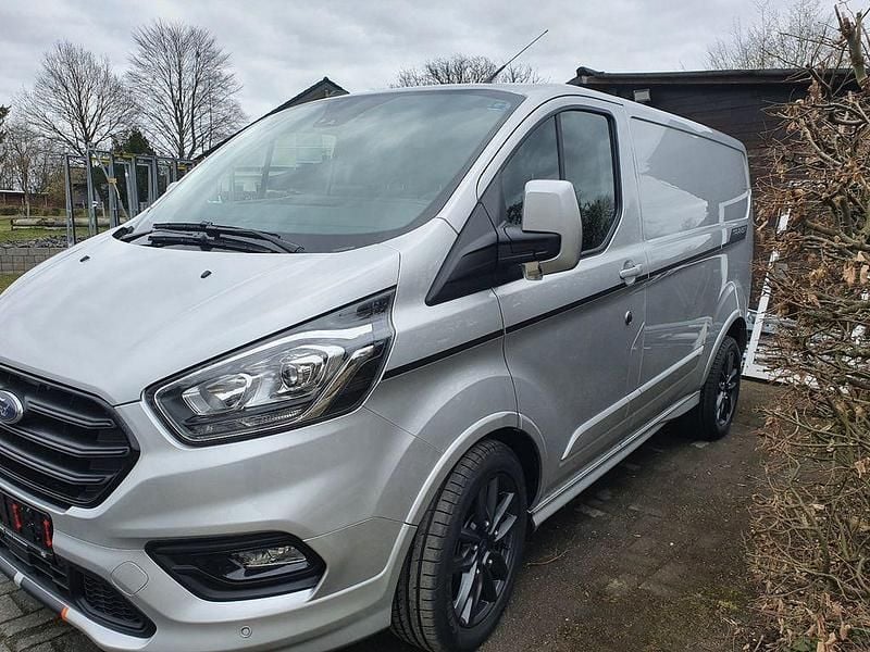 Gebraucht Ford Transit Custom Sport 185 PS (136 kW) 2021 Silber Van / Kleinbus