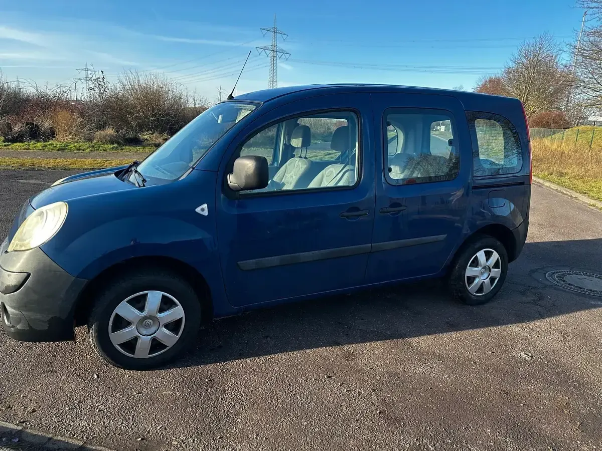 Gebraucht Renault Kangoo 104 PS (76 kW) 2008 Blau Van / Kleinbus