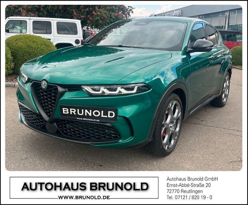 Verde montreal, spezial (metallic) Gebraucht 2022 Alfa Romeo Tonale Edizione Speciale SUV | 33.900 € (Teuer) - Bild 1/4