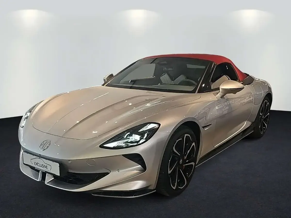 Nowe MG Cyberster 375 kW (510 KM) 2025 Biały Kabriolet