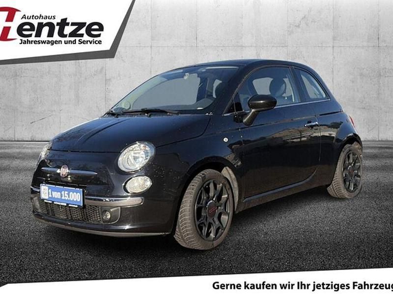 Gebraucht Fiat 500 Lounge 69 PS (50 kW) 2011 Schwarz Limousine