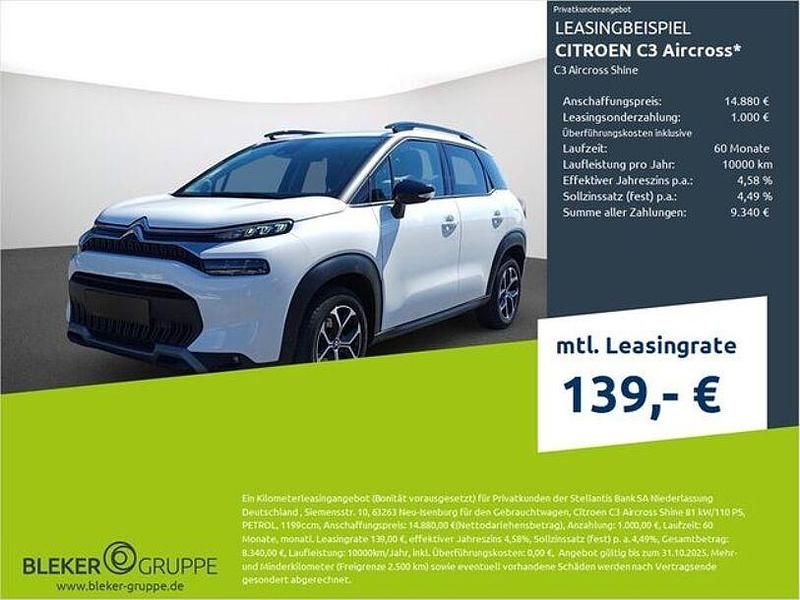 Weiss Gebraucht 2023 Citroën C3 Kleinwagen | 14.880 € (Fairer Preis) - Bild 1/3
