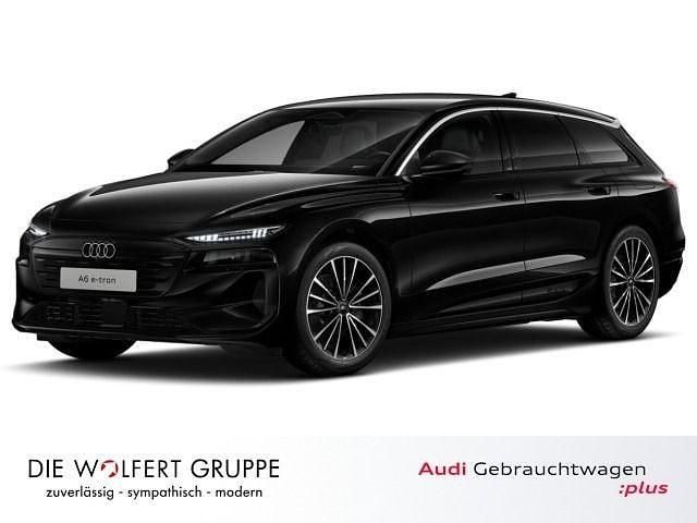 Mythosschwarz metallic Gebraucht 2025 Audi A6 e-tron Ambiente Kombi | 55.270 € - Bild 1/4