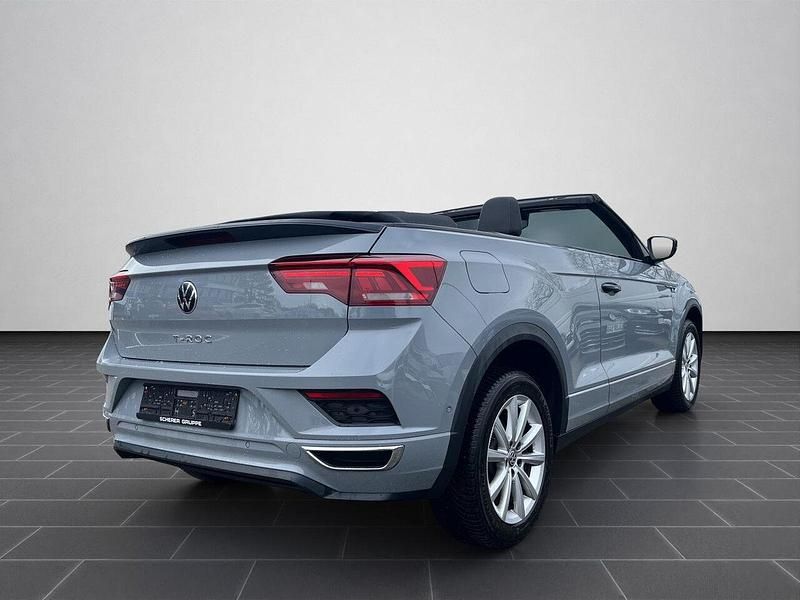Gebraucht VW T-Roc Edition 150 PS (110 kW) 2021 Mondsteingrau/schwarz SUV