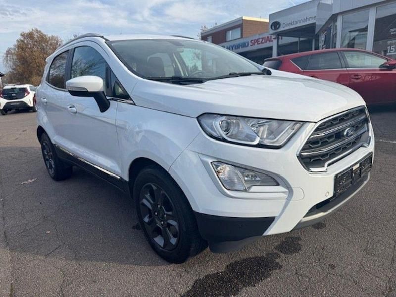 Frozen white Gebraucht 2019 Ford Ecosport Titanium SUV | 11.900 € (Superpreis) - Bild 1/4
