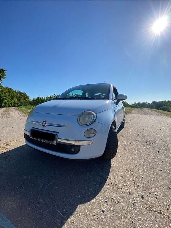 Gebraucht Fiat 500 Lounge 101 PS (74 kW) 2007 Blau Kleinwagen