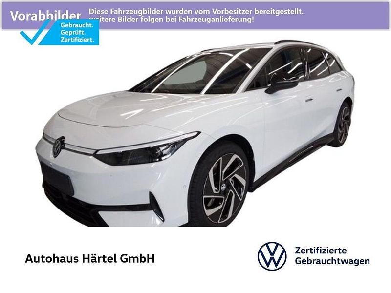 Gletscherweiss (white), metallic Gebraucht 2025 VW ID.7 Pro Kombi | 51.900 € (Teuer) - Bild 1/4
