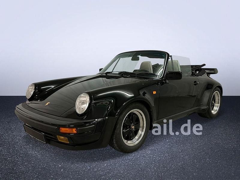 Schwarz Gebraucht 1987 Porsche 930 Turbo Cabrio | 239.897 € - Bild 1/4