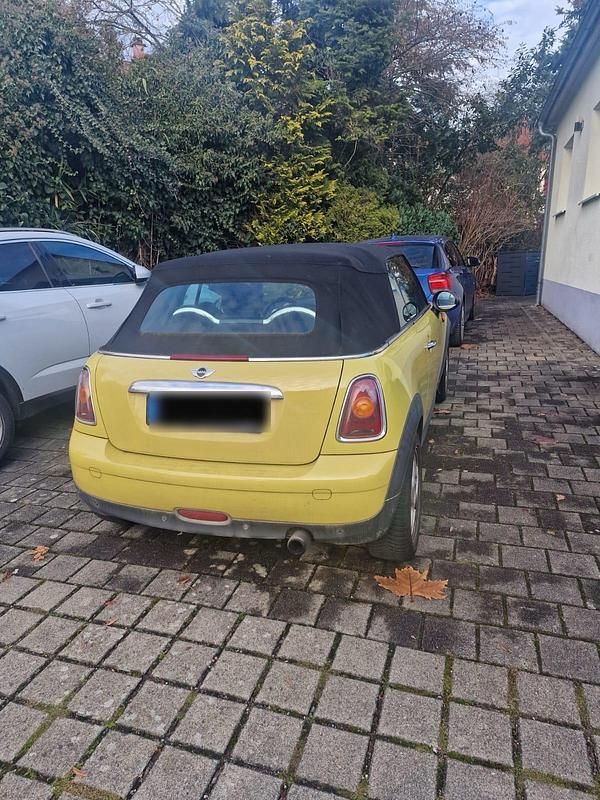Gebraucht Mini Cooper Cabriolet 120 PS (88 kW) 2009 Gelb Cabrio