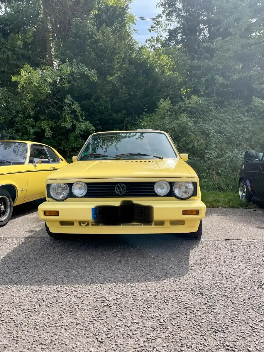 Gebraucht VW Golf Cabriolet 98 PS (72 kW) 1992 Gelb Cabrio