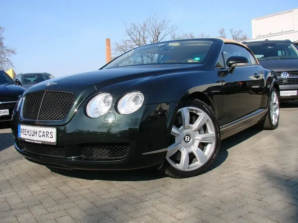 Gebraucht Bentley Continental GT Convertible 560 PS (411 kW) 2009 Midnight emerald pearl (metallic) Cabrio