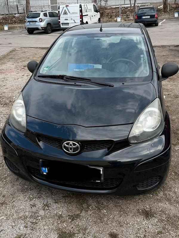 Gebraucht Toyota Aygo 2009 Schwarz Kleinwagen