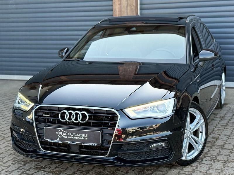 Gebraucht Audi A3 S-Line 184 PS (135 kW) 2013 Schwarz Limousine