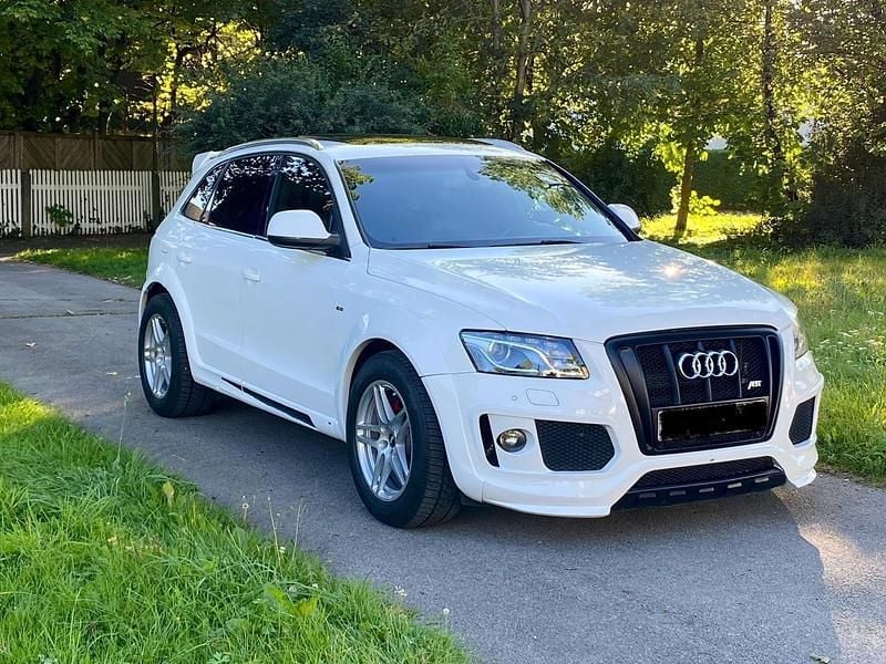 Weiß Gebraucht 2009 Audi Q5 S-Line SUV | 9.999 € (Etwas zu teuer) - Bild 1/4