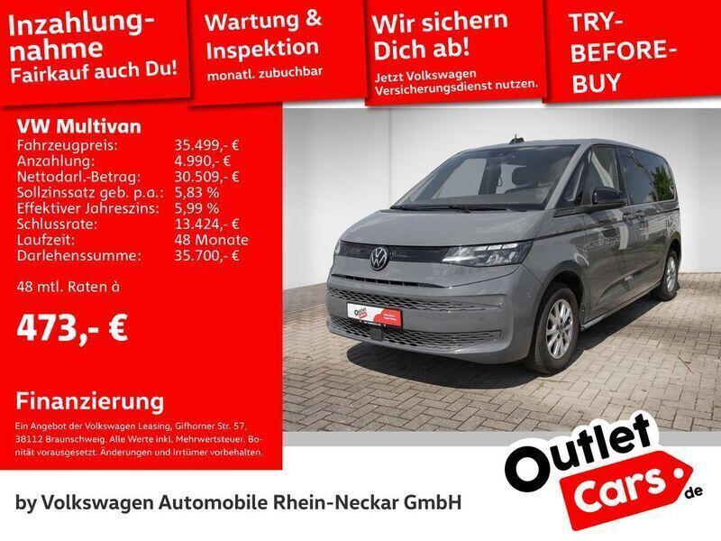 Gebraucht VW T7 136 PS (100 kW) 2022 Pure grey Van