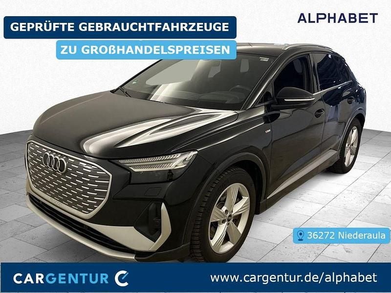 Gebraucht Audi Q4 e-tron S-Line 219 kW (299 PS) 2023 Mythosschwarz SUV