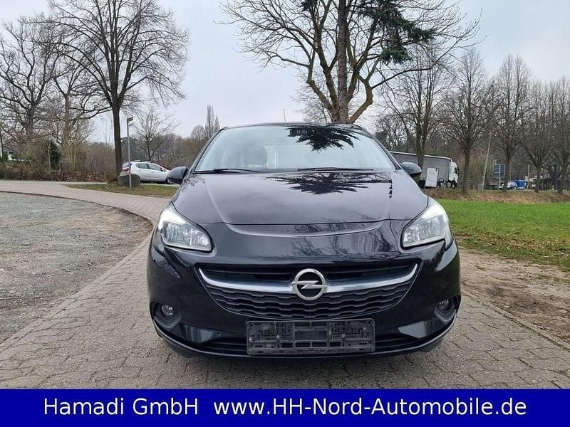 Gebraucht Opel Corsa Edition 90 PS (66 kW) 2015 Schwarz Kleinwagen