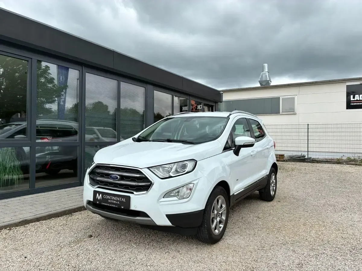 Gebraucht Ford Ecosport Titanium 125 PS (91 kW) 2018 Weiß SUV