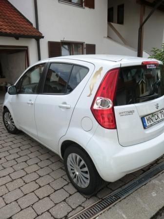 Gebraucht Suzuki Splash 117 PS (86 kW) 2009 Weiß metallic Kleinwagen