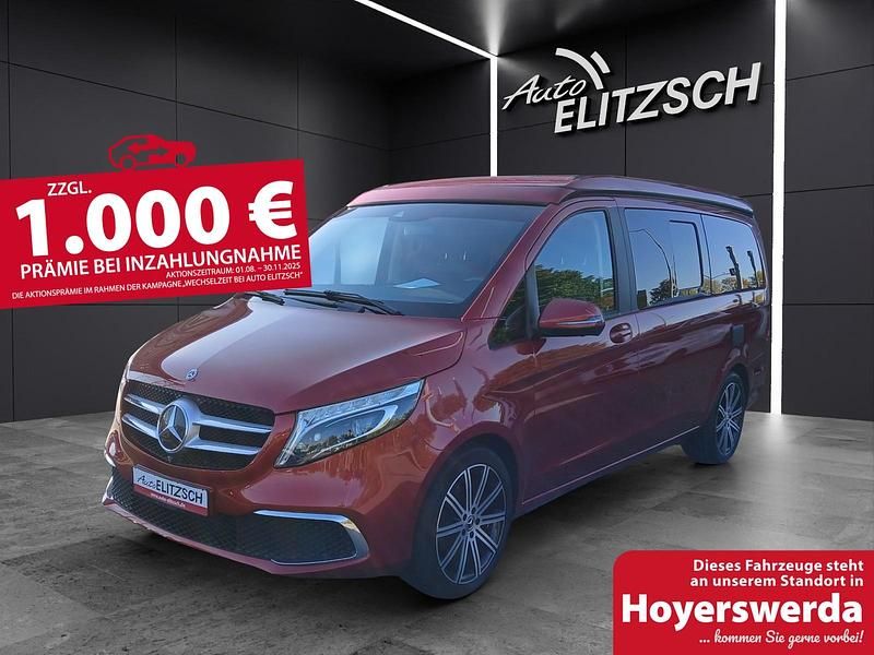 Hyazinthrot metallic Gebraucht 2020 Mercedes V300 Marco Polo Van / Kleinbus | 56.900 € (Fairer Preis) - Bild 1/3