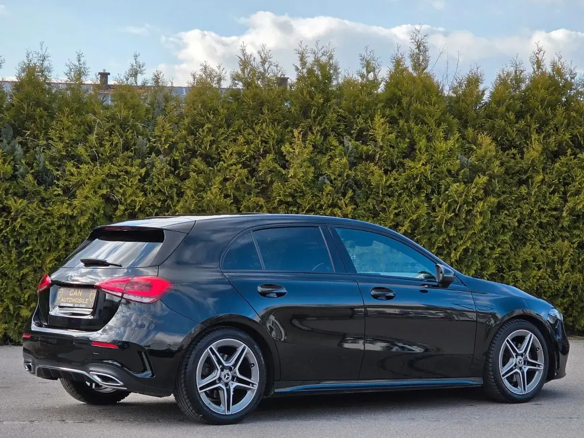 Gebraucht Mercedes A200 AMG line 163 PS (119 kW) 2019 Schwarz Limousine