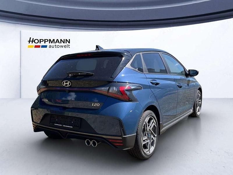 Neu Hyundai i20 N Line 101 PS (74 kW) 2025 Blau Limousine