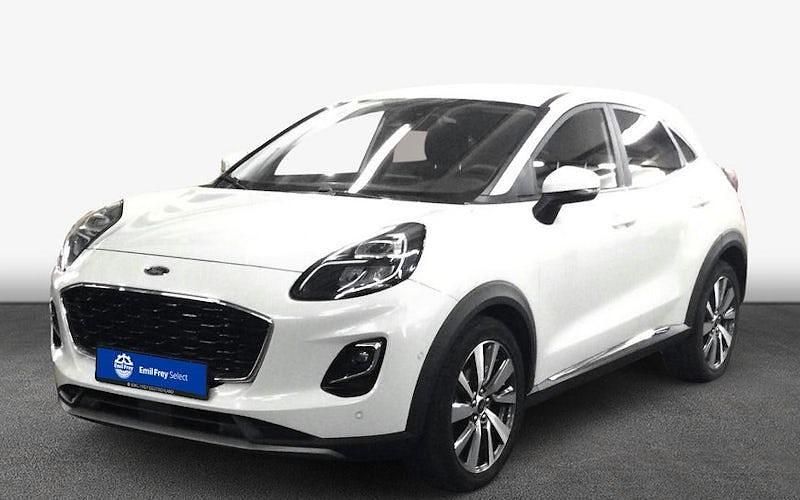 Weiß Gebraucht 2020 Ford Puma Gen-E Titanium X SUV | 17.480 € - Bild 1/4