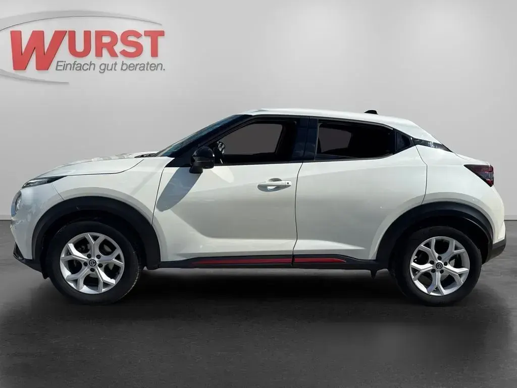 Gebraucht Nissan Juke N-Connecta 114 PS (83 kW) 2022 M) (weiss SUV