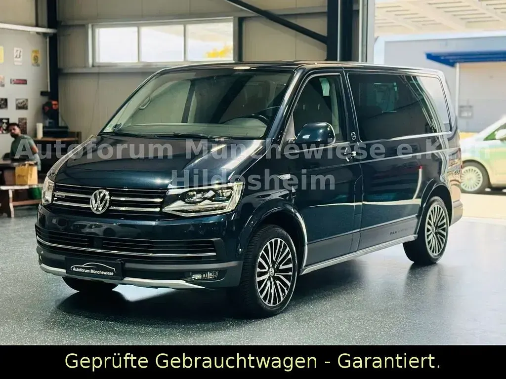 Gebraucht VW Multivan PanAmericana 204 PS (150 kW) 2017 Blau Van / Kleinbus